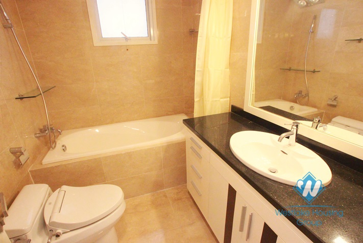 Brand new apartment for rent in L block, Ciputra, Tay Ho, Hanoi